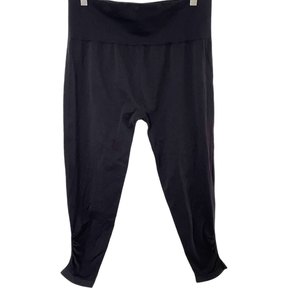 Zella High Rise Seamless Ruched Capri Leggings Sz XL
